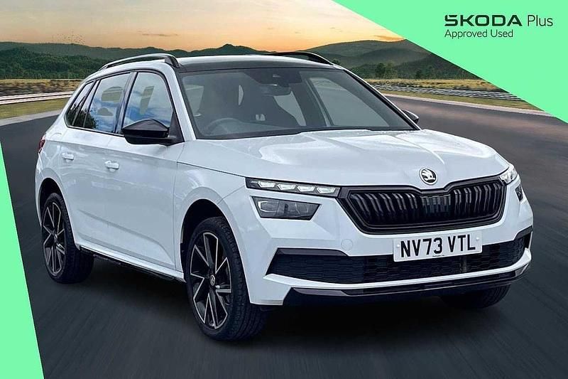 White Used 2024 Skoda Kamiq Monte Carlo SUV | £18,995 (Fair price) - Image 1/4
