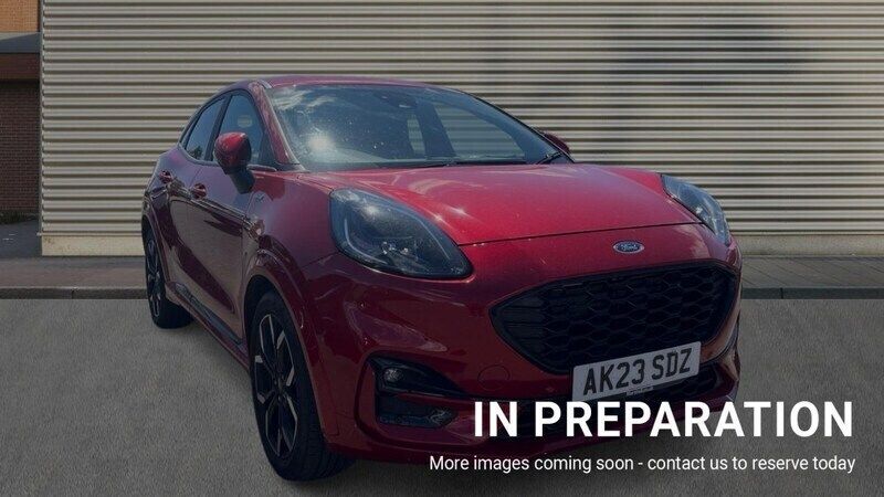 Red Used 2023 Ford Puma ST-Line X Hatchback | £18,770 (Fair price) - Image 1/4