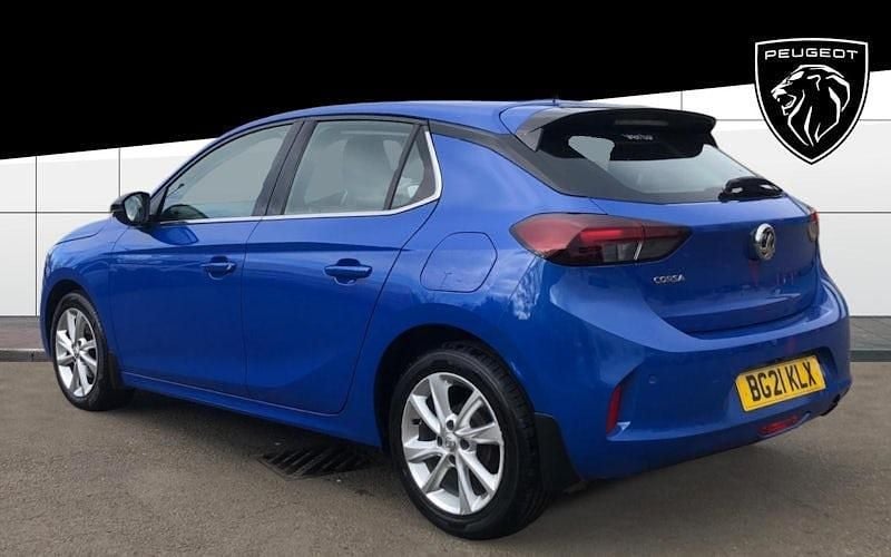 Second-hand Vauxhall Corsa Elite 75 CP (55 kW) 2021 Albastru Hatchback