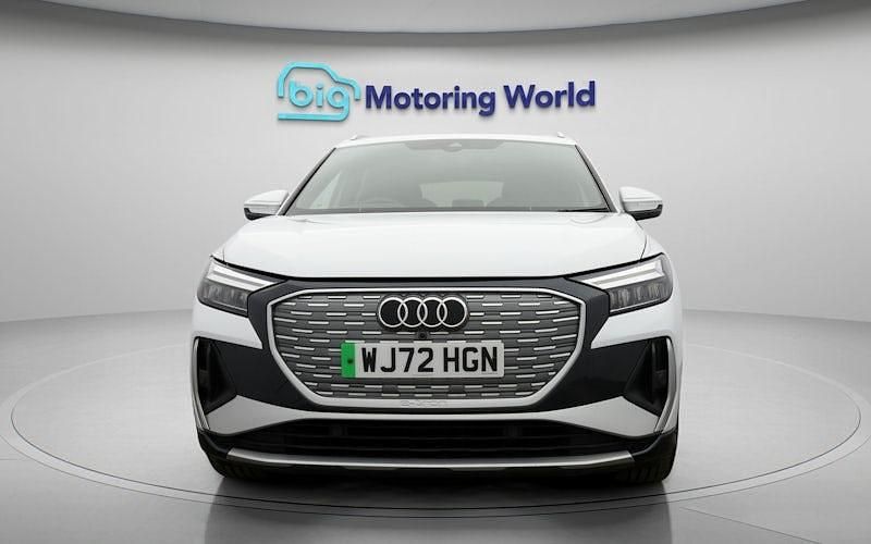 Used Audi Q4 e-tron S-Line 150 kW (204 HP) 2022 White SUV