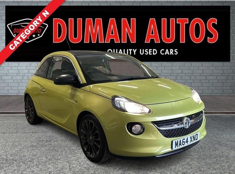 Used Vauxhall Adam Glam 70 HP (51 kW) 2014 Green Hatchback