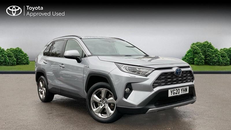 Silver blade Used 2020 Toyota RAV4 Hybrid SUV | £23,170 (Fair price) - Image 1/4