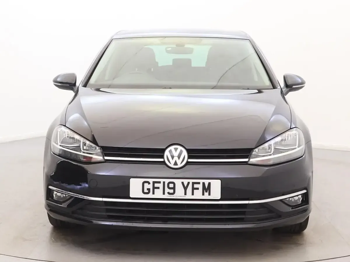 Used VW Golf VII Match 115 HP (84 kW) 2019 Black Hatchback