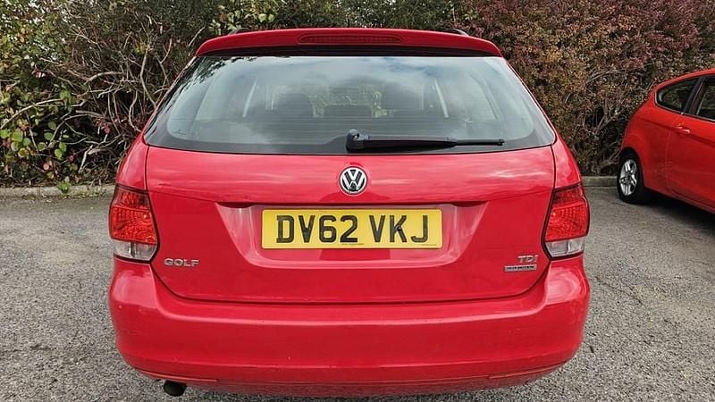 Used VW Golf VII S 2012 Red Estate