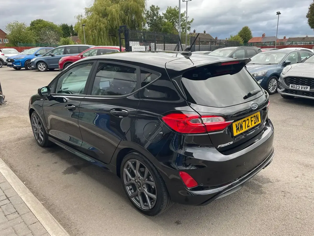 Used Ford Fiesta ST-Line 125 HP (91 kW) 2022 Black Hatchback