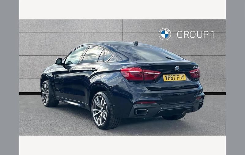 Used BMW X6 M Sport 258 HP (189 kW) 2018 Black SUV