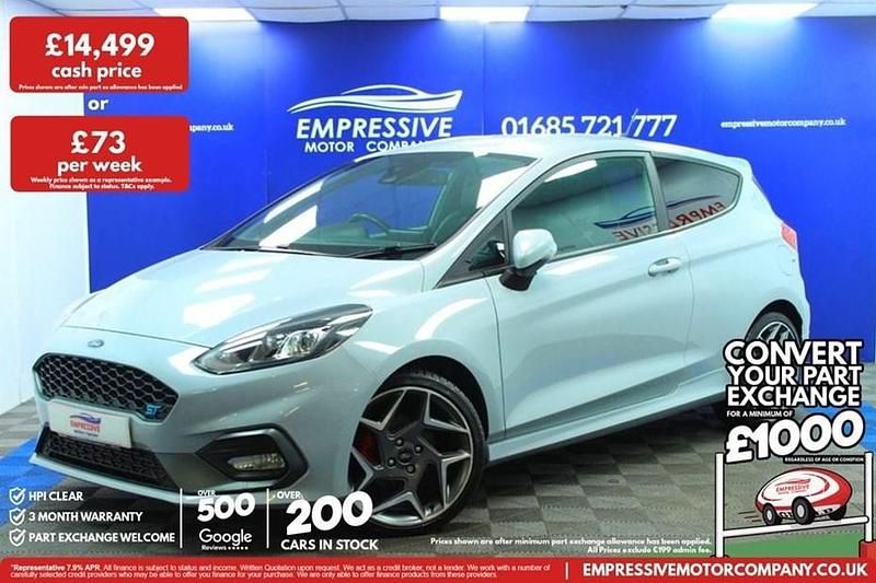 Used Ford Fiesta ST 200 HP (147 kW) 2019 Silver Hatchback