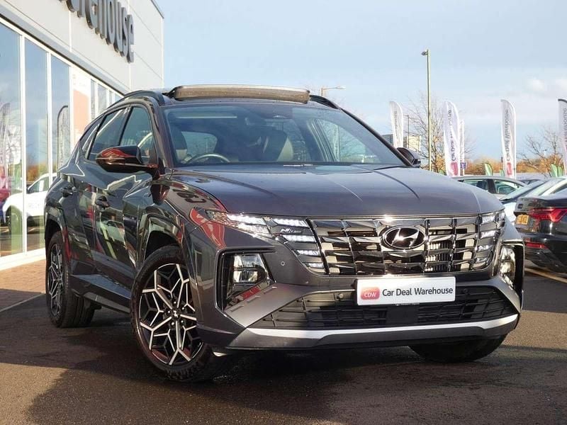 Grey Used 2022 Hyundai Tucson N Line SUV | £26,499 (Expensive) - Image 1/4