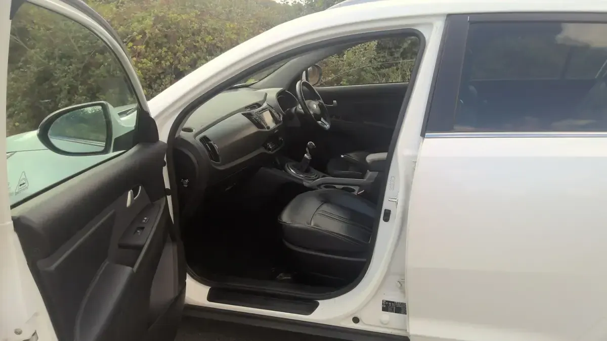 Used Kia Sportage 134 HP (98 kW) 2014 White SUV