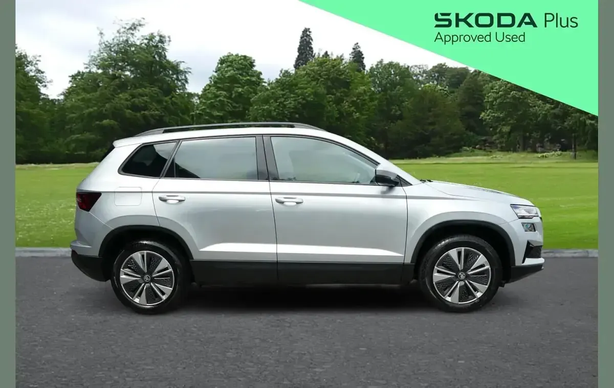 Used Skoda Karoq SE Drive 150 HP (110 kW) 2023 Brilliant silver metallic SUV