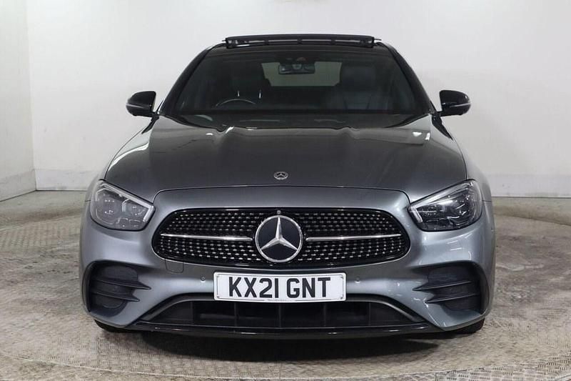 Used Mercedes E400 AMG line 325 HP (239 kW) 2021 Grey Sedan