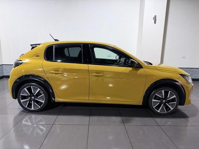 Used Peugeot e-208 GTi 100 kW (136 HP) 2020 Yellow Hatchback