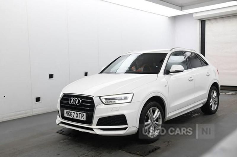 Used Audi Q3 S-Line 150 HP (110 kW) 2017 White SUV