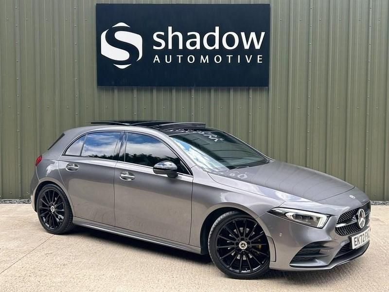 Grey Used 2022 Mercedes A180 AMG line Hatchback | £24,995 (Expensive) - Image 1/4