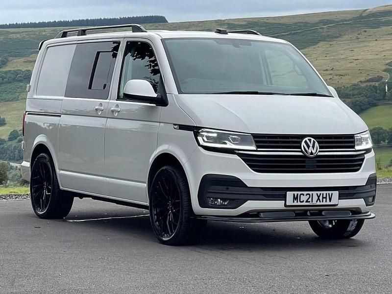 White Used 2021 VW T6.1 Highline Van | £25,250 (Good price) - Image 1/4