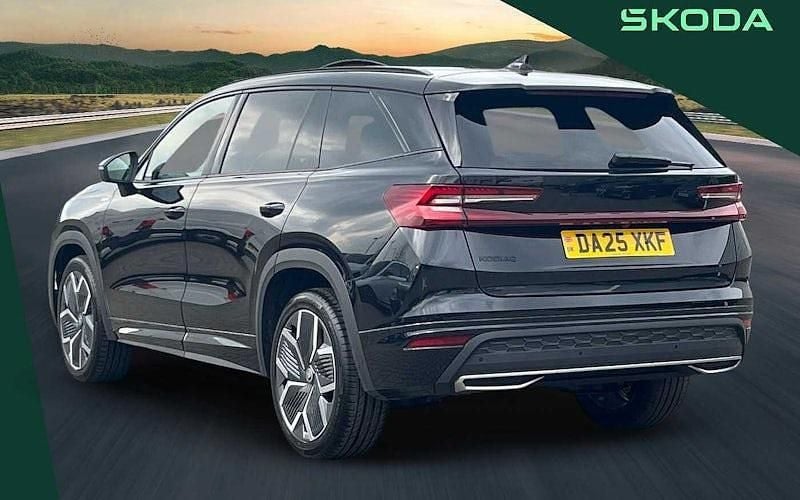 Used Skoda Kodiaq SportLine 150 HP (110 kW) 2025 Black SUV