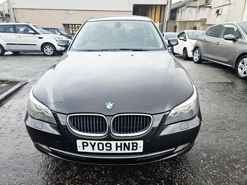 Black Used 2009 BMW 520 Luxury Line Sedan | £4,495 (Fair price) - Image 1/4