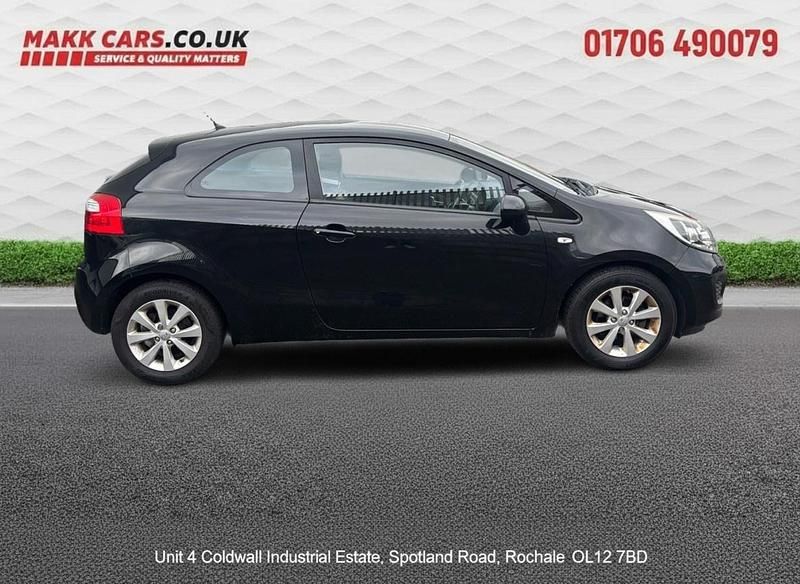 Used Kia Rio 2015 Black Hatchback