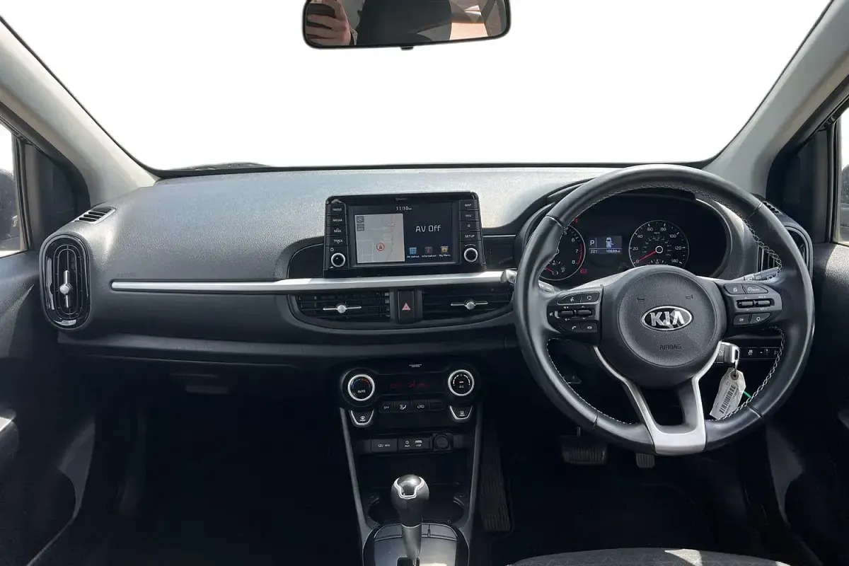 Used Kia Picanto 84 HP (61 kW) 2019 Black Hatchback