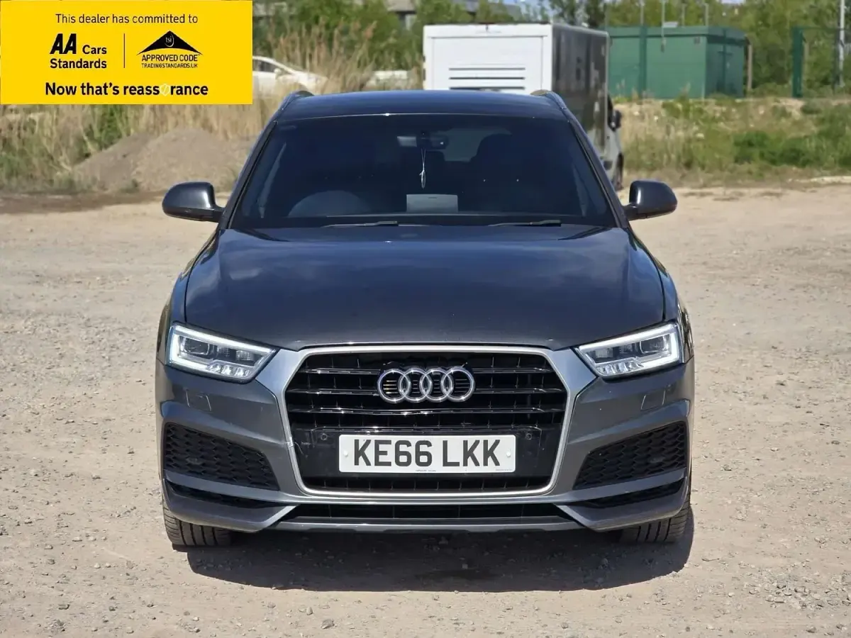 Used Audi Q3 S-Line 150 HP (110 kW) 2017 Grey SUV