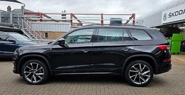 Used Skoda Kodiaq SportLine 110 HP (80 kW) 2024 Black SUV