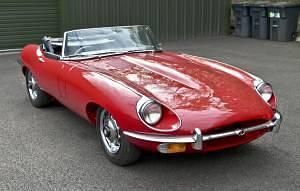 Used Jaguar E-Type 265 HP (194 kW) 1970 Red Cabriolet