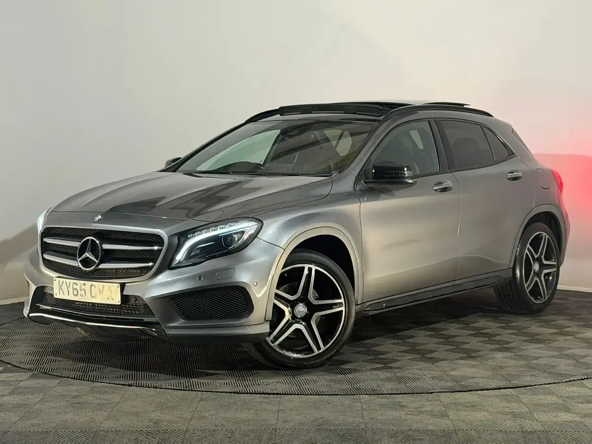 Used Mercedes GLA220 AMG line 177 HP (130 kW) 2016 Grey SUV