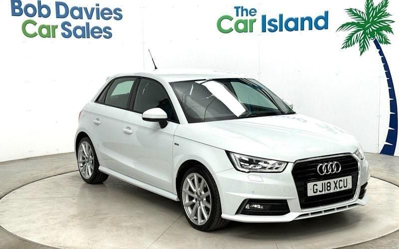 White Used 2018 Audi A1 Sportback S-Line Hatchback | £13,795 (Fair price) - Image 1/4