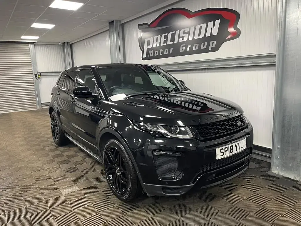 Used Land Rover Range Rover evoque HSE Dynamic 2018 Black SUV
