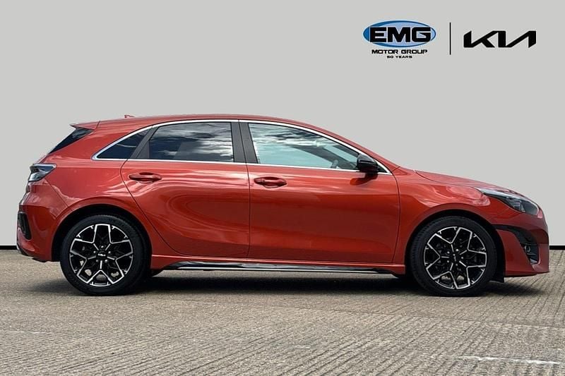 Used Kia Ceed GT GT-Line 158 HP (116 kW) 2022 Orange Hatchback