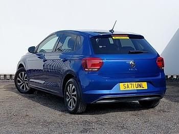 Used VW Polo Active 95 HP (69 kW) 2021 Blue Hatchback