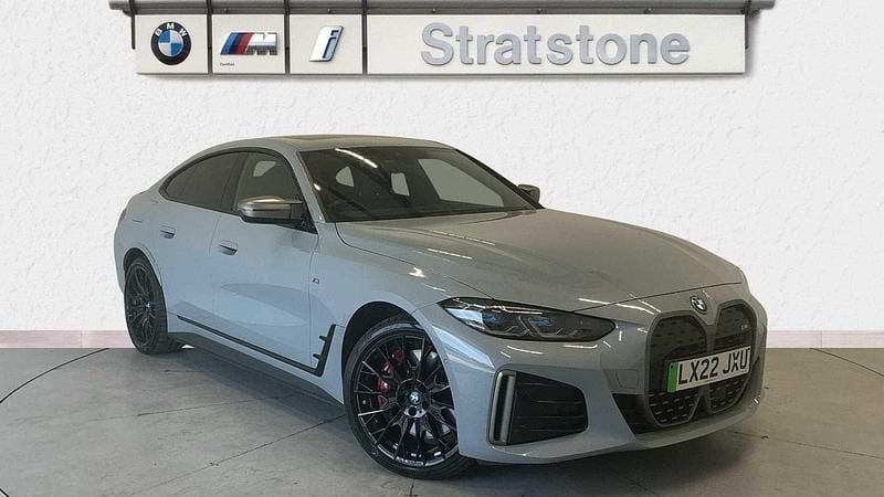 Grey Used 2022 BMW i4 Comfort Edition Sedan | £35,992 (Fair price) - Image 1/4