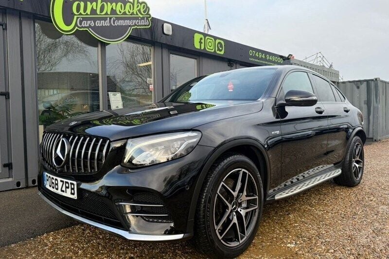 Black Used 2018 Mercedes GLC43 AMG Coupe | £27,995 (Expensive) - Image 1/1