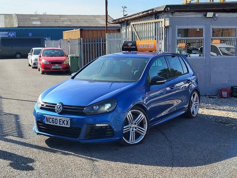 Used VW Golf VI R 2010 Blue Hatchback