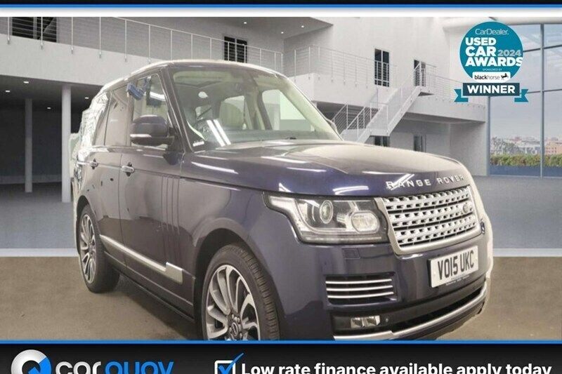 Blue Used 2015 Land Rover Range Rover Autobiography SUV | £19,495 (Good price) - Image 1/1