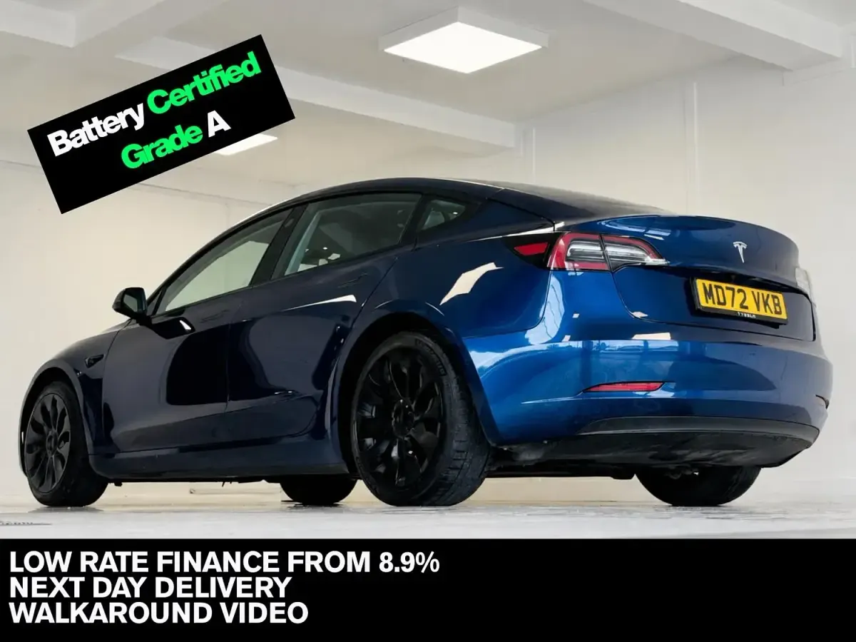 Used Tesla Model 3 366 kW (498 HP) 2023 Blue Sedan
