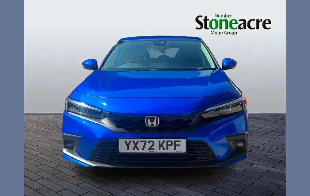 Used Honda Civic Advance 140 HP (102 kW) 2023 Blue Hatchback