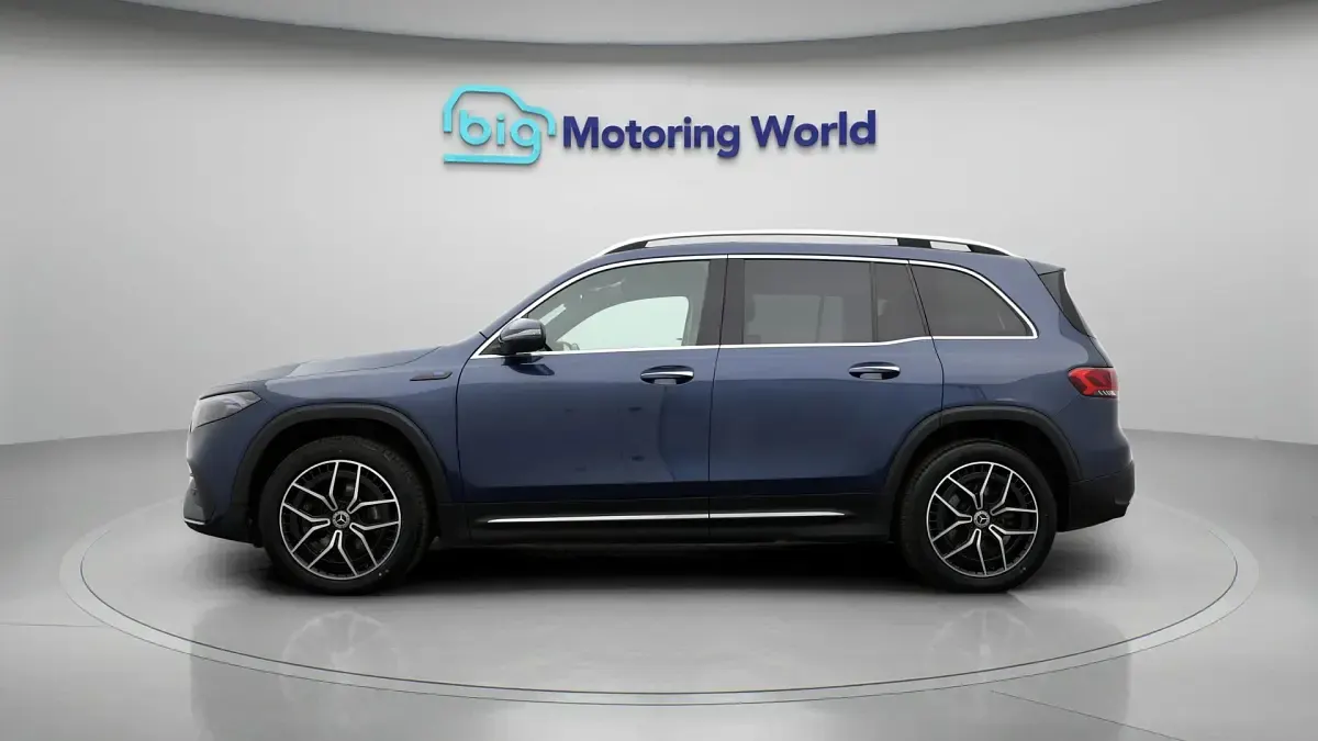 Used Mercedes EQB350 AMG line 214 kW (292 HP) 2023 Blue SUV