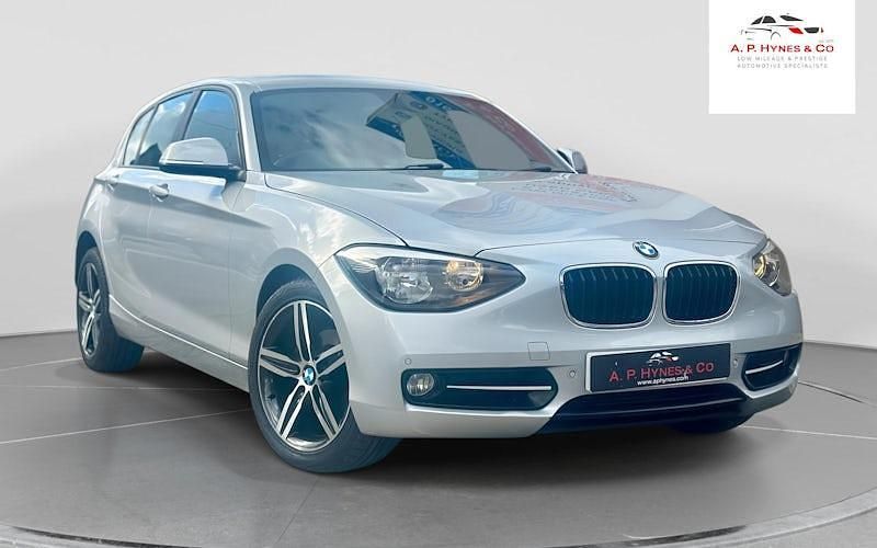 Used BMW 116 Sport Line 116 HP (85 kW) 2014 Silver Hatchback