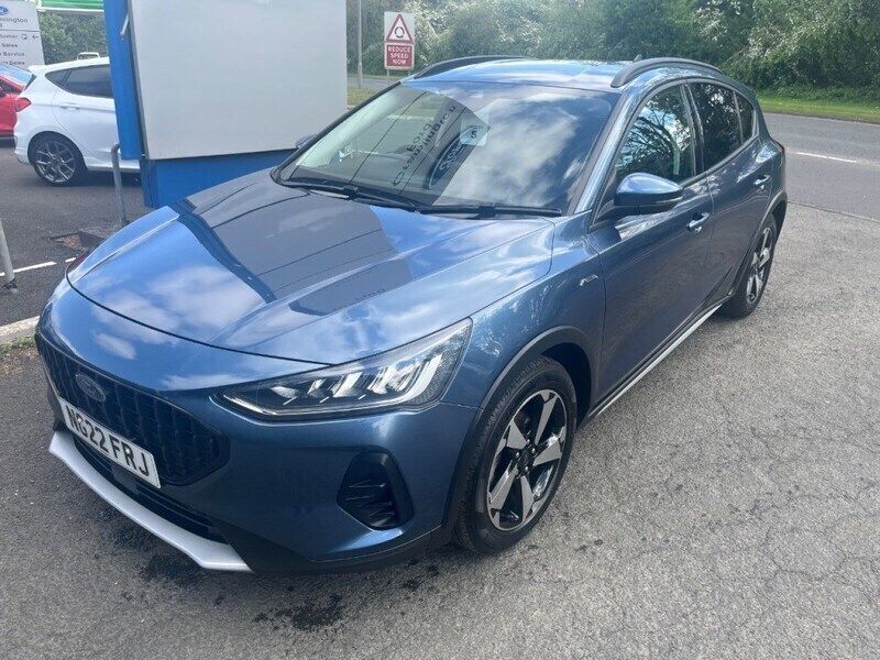 Chrome blue Used 2022 Ford Focus Active Hatchback | £16,000 (Fair price) - Image 1/4