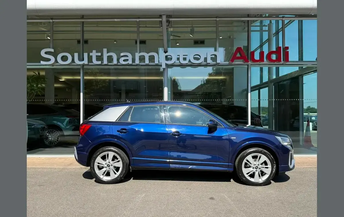 Used Audi Q2 S-Line 147 HP (108 kW) 2021 Blue SUV