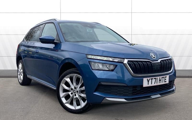 Used Skoda Kamiq SE L 150 HP (110 kW) 2021 Blue SUV