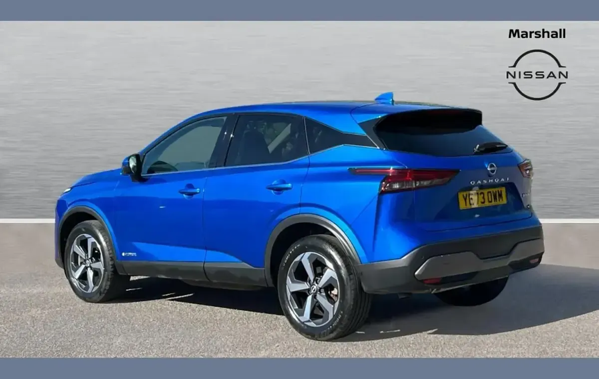 Used Nissan Qashqai N-Connecta 190 HP (139 kW) 2023 Blue SUV