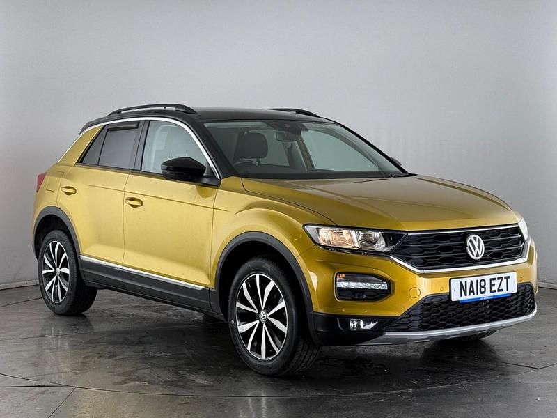 Used VW T-Roc Design 2018 Yellow SUV