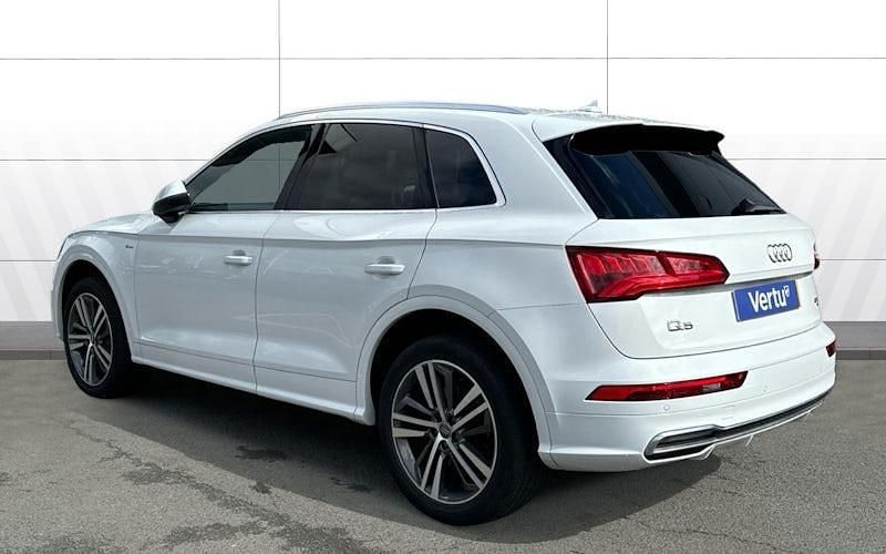 Begagnad Audi Q5 S-Line 190 HK (139 kW) 2019 Vit SUV