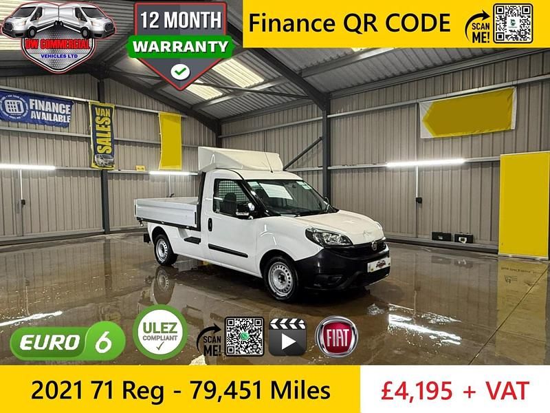Used Fiat Doblò 105 HP (77 kW) 2021 White MPV