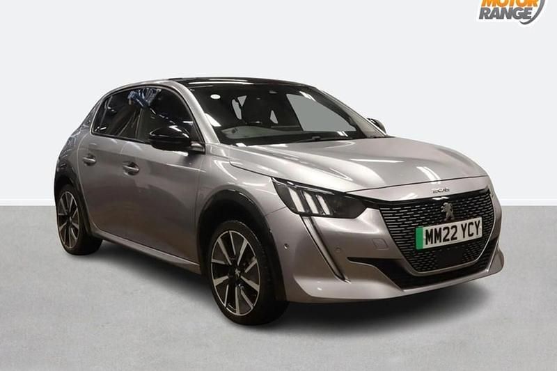 Grey Used 2022 Peugeot e-208 Premium Hatchback | £12,895 (Fair price) - Image 1/1