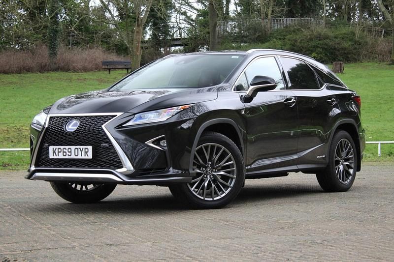 Used Lexus RX450h Sport Line 2019 Black SUV