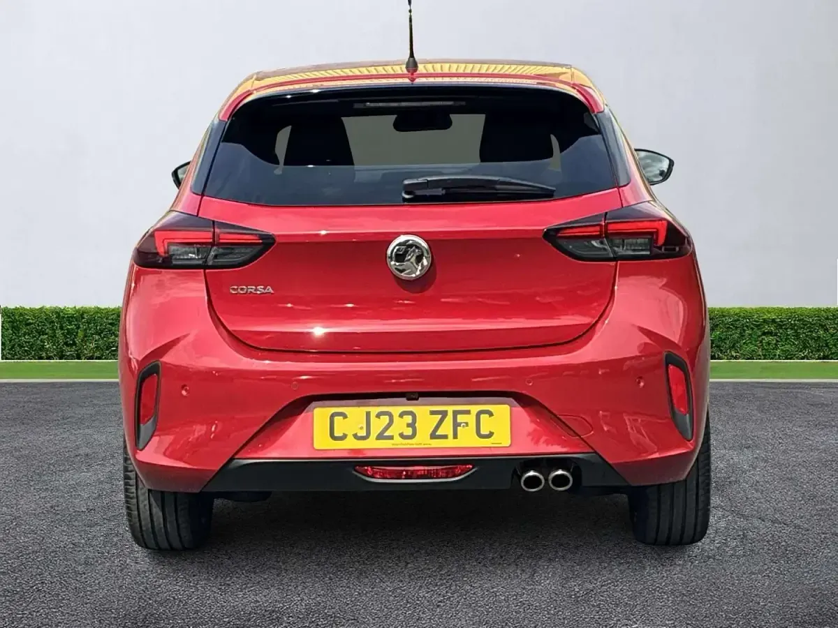Used Vauxhall Corsa Ultimate 130 HP (95 kW) 2023 Red Hatchback