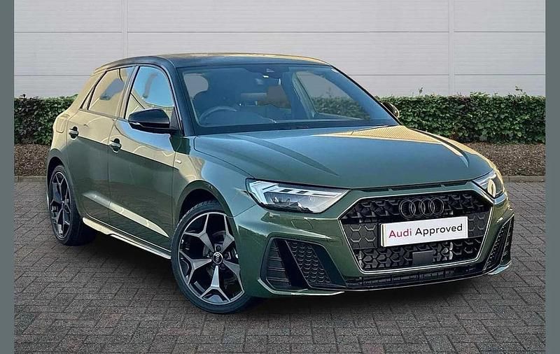 New Audi A1 Black Edition 113 HP (83 kW) 2025 Green Hatchback